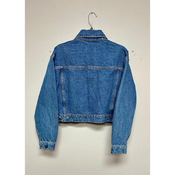 Ética River Crop Denim Jacket - Size S - New Without Tags - Picture 5 of 5